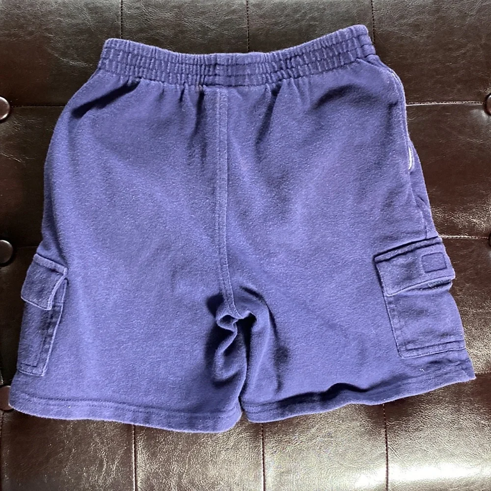 Gymboree Boys Navy Cargo Comfy Lounge Shorts